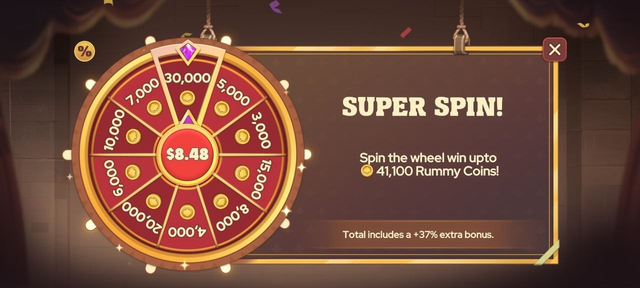 Paid Wheel Main UI